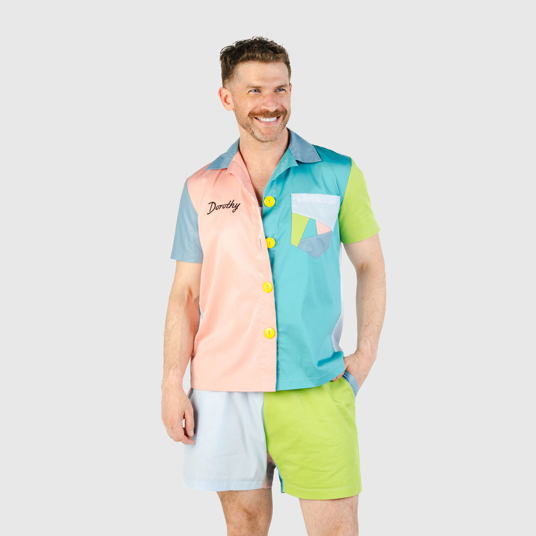 the 'golden girls bowling club' short-sleeve button-down: pre-order