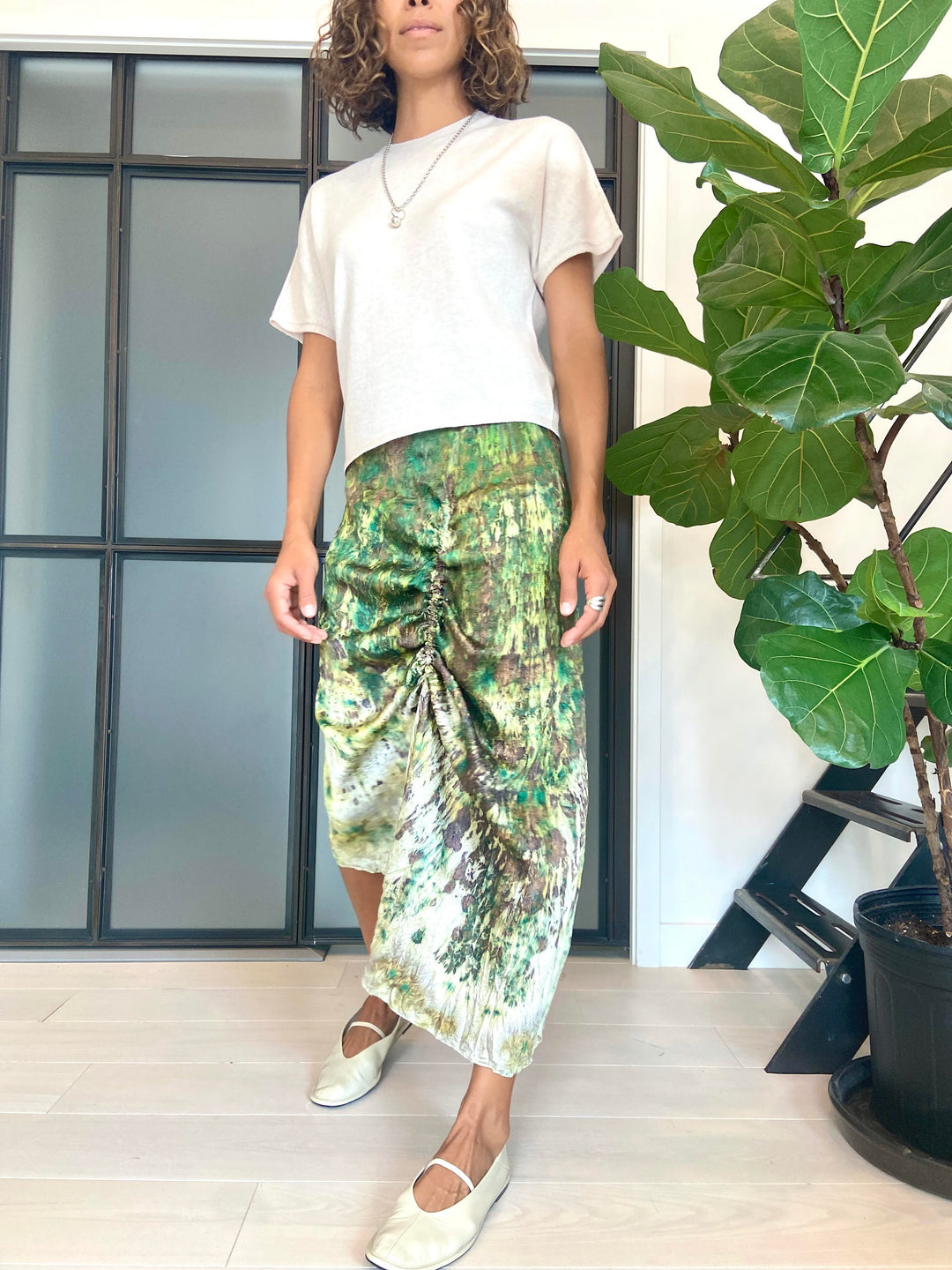 Zenach Silk skirt