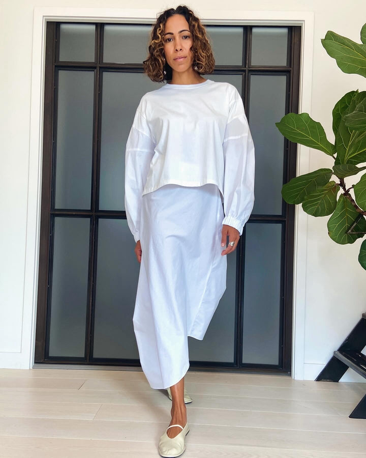 Zenach poplin skirt