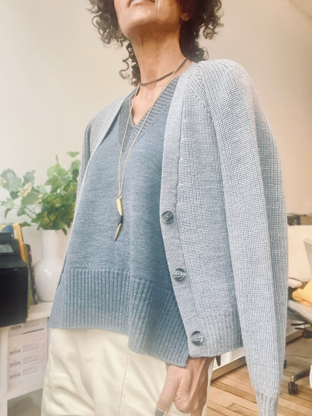 Senait boxy cardigan