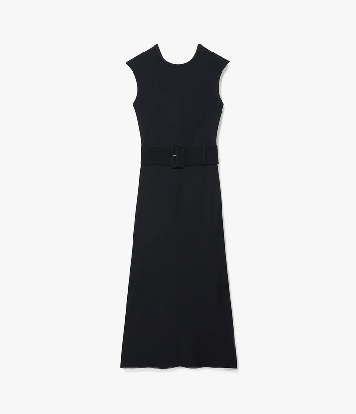 Bias Belted Dress