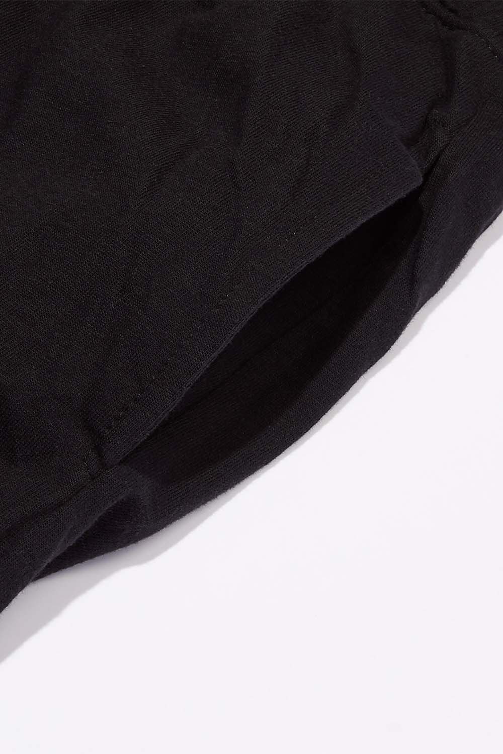 Women's Organic Black Pack: Jogger Pants + Unisex Style Tee
