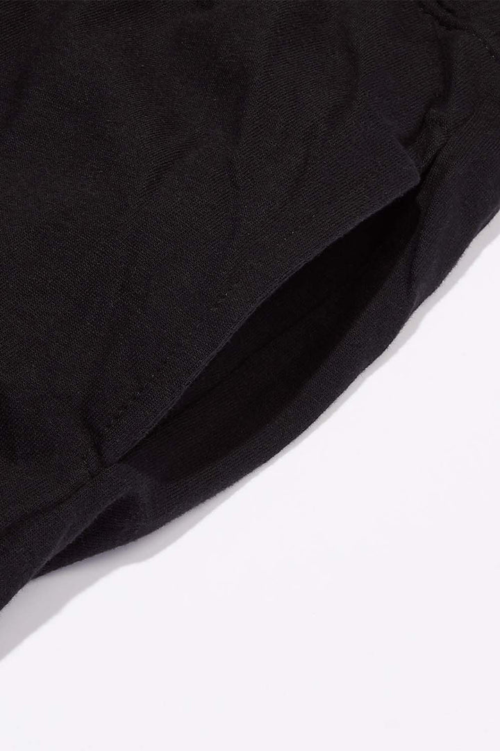 Women's Organic Black Pack: Jogger Pants + Unisex Style Tee