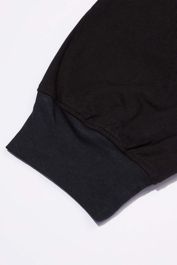 Men's Organic Black Pack: Jogger Pants + Men's Crew
