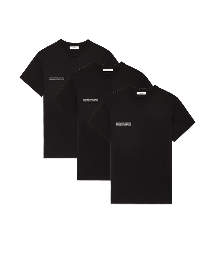Mens 365 Lightweight T-shirt Bundle—Black