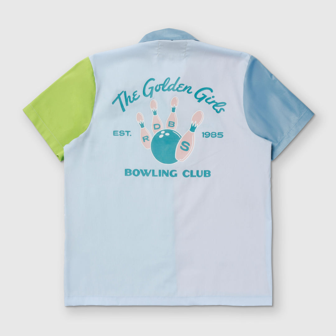 the 'golden girls bowling club' short-sleeve button-down: pre-order