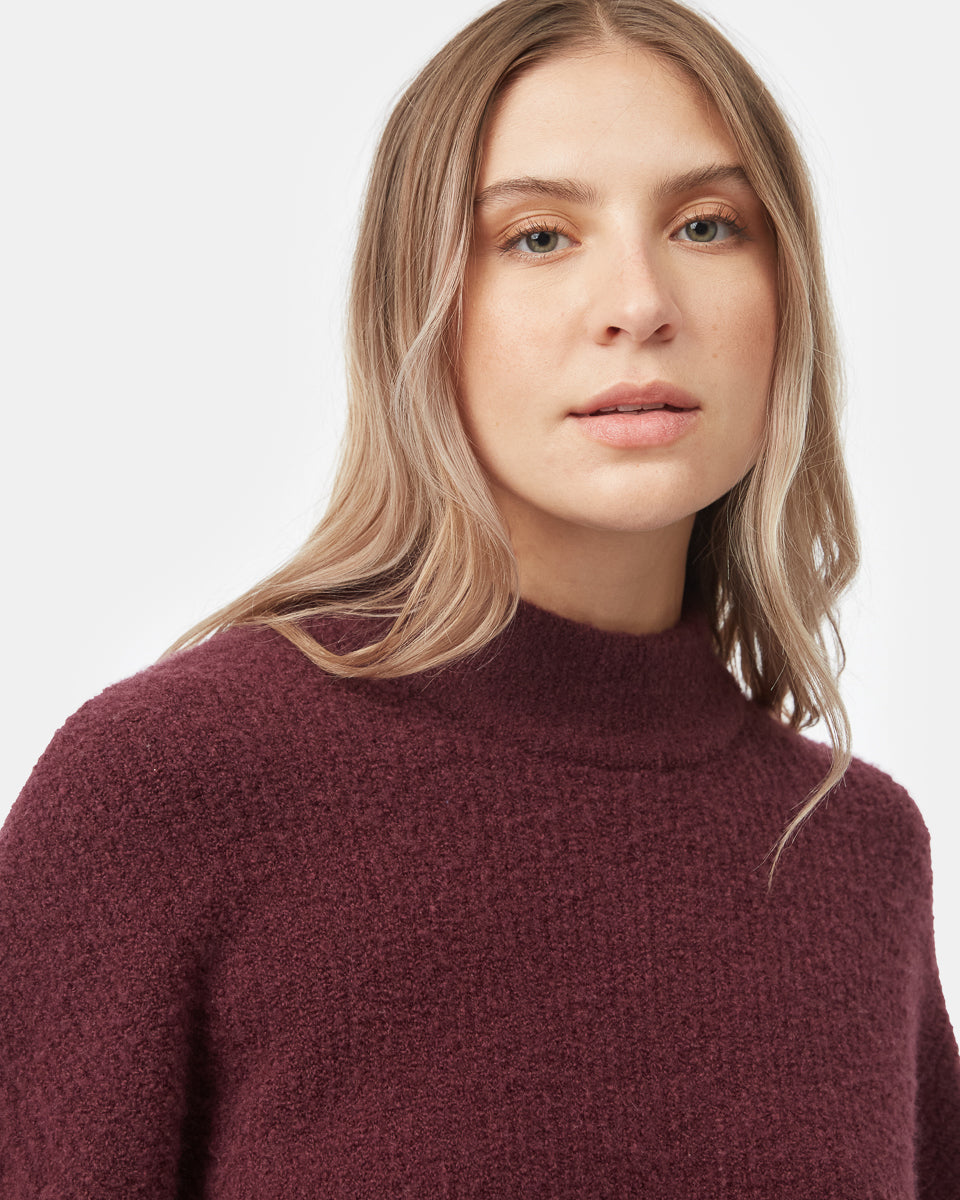 Highline Fuzzy Cable Sleeve Sweater
