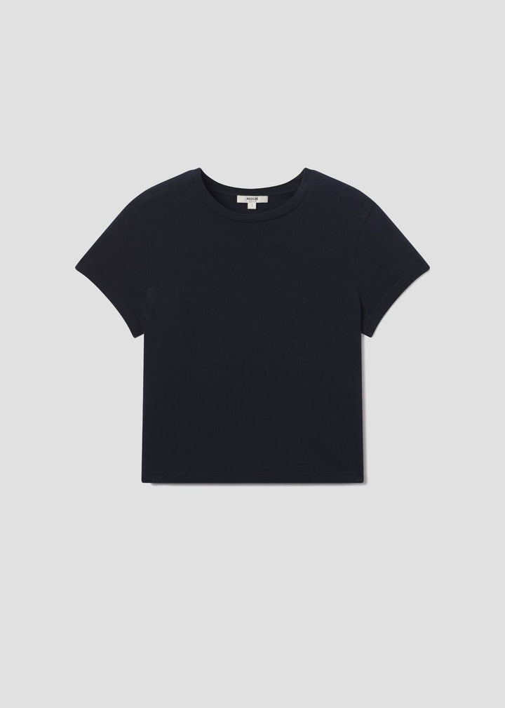 Adine Shrunken Tee in Storm