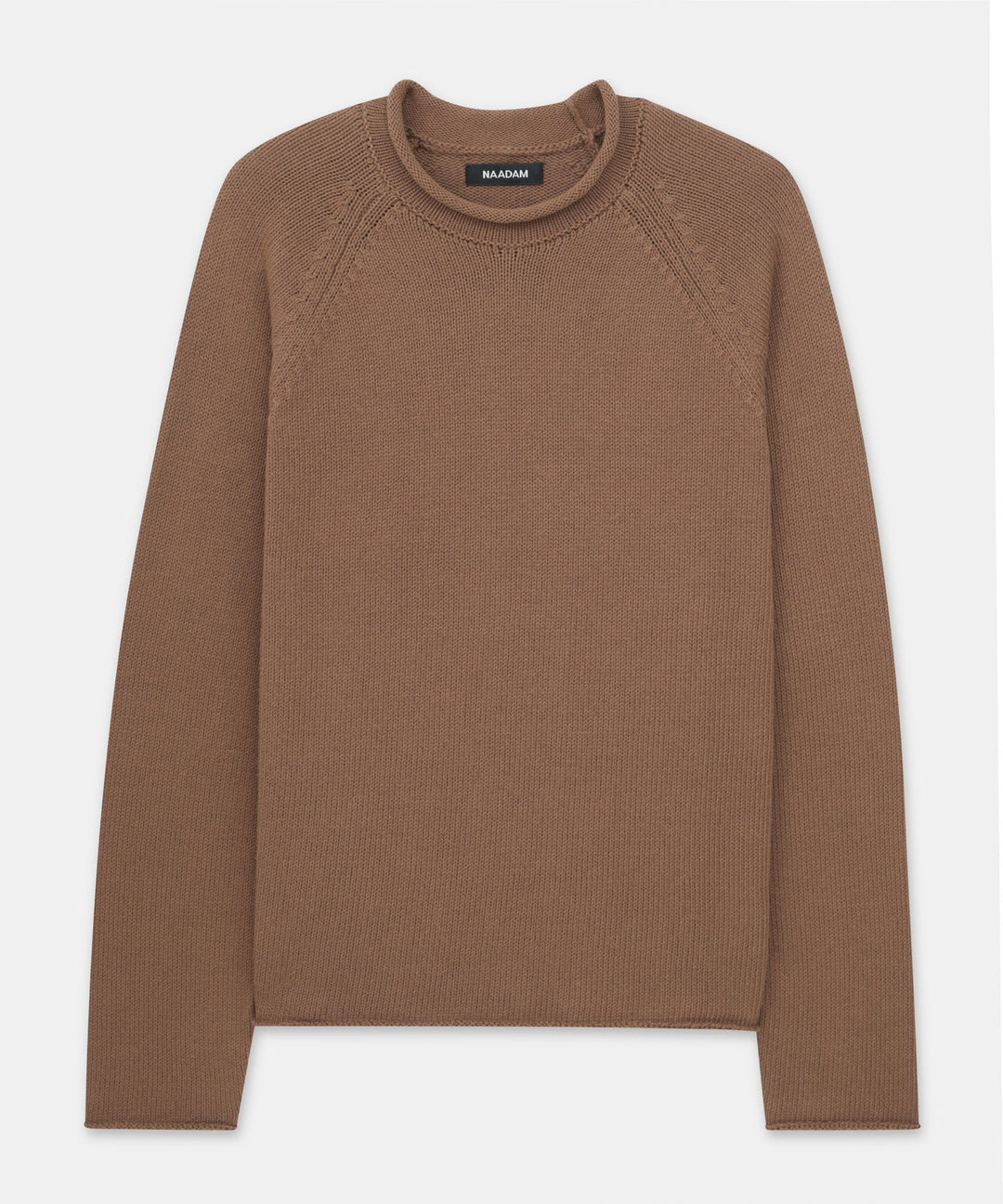 Cotton Relaxed Rollneck Sweater