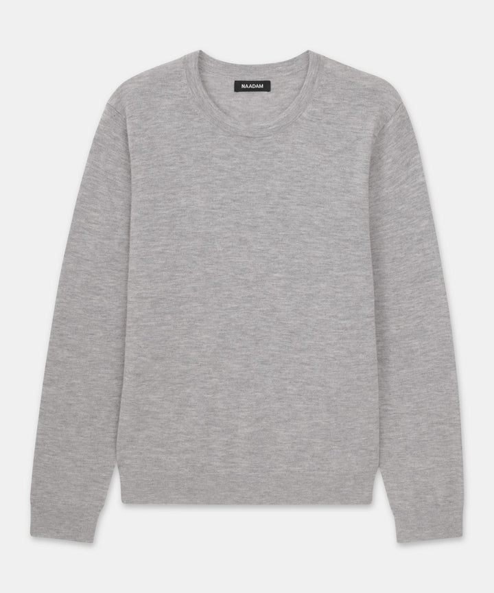 Super Fine Cashmere Long Sleeve Crewneck
