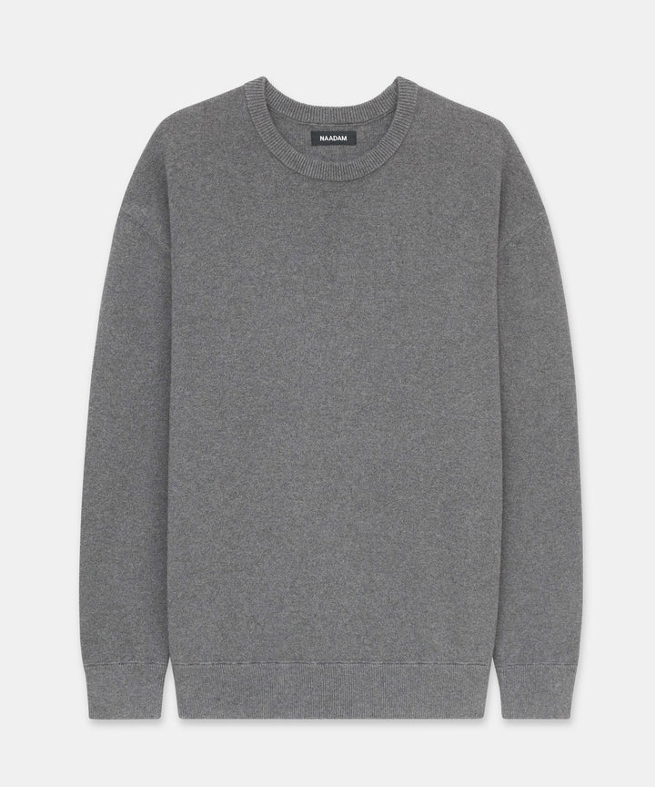 Cotton Cashmere Oversized Sweatshirt