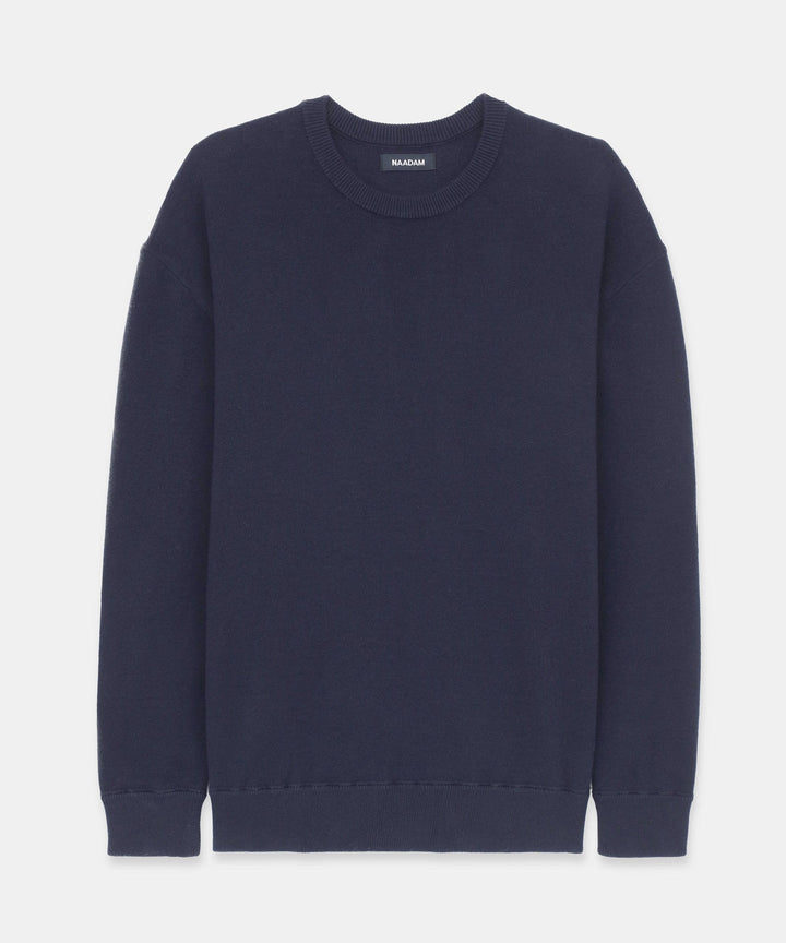 Cotton Cashmere Oversized Sweatshirt