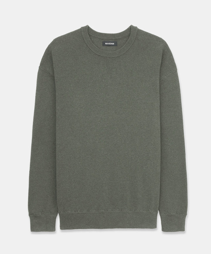 Cotton Cashmere Oversized Sweatshirt