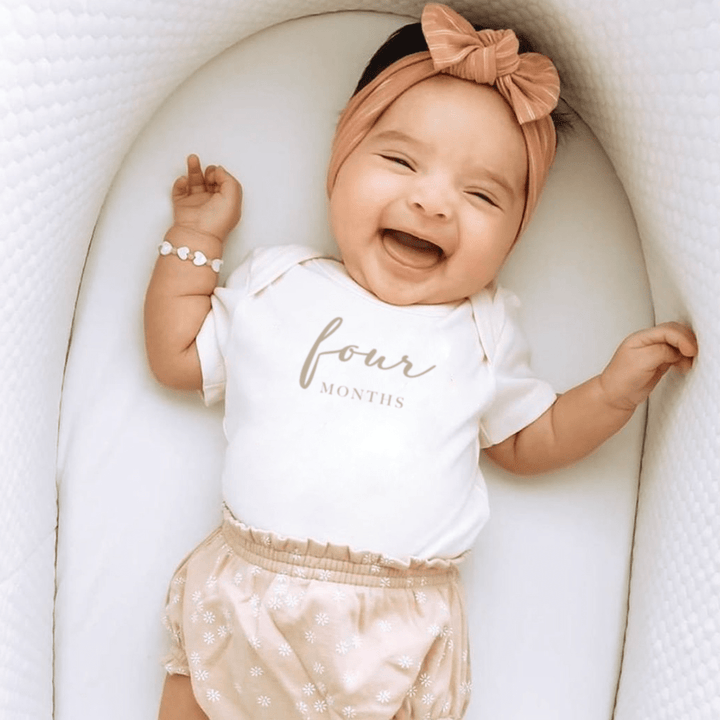 monthly milestone gift set | taupe