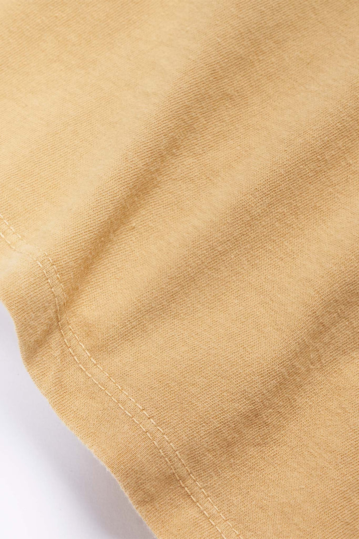 Natural Dye Pomegranate + Chestnut Women's Organic Unisex Style Crew Tee