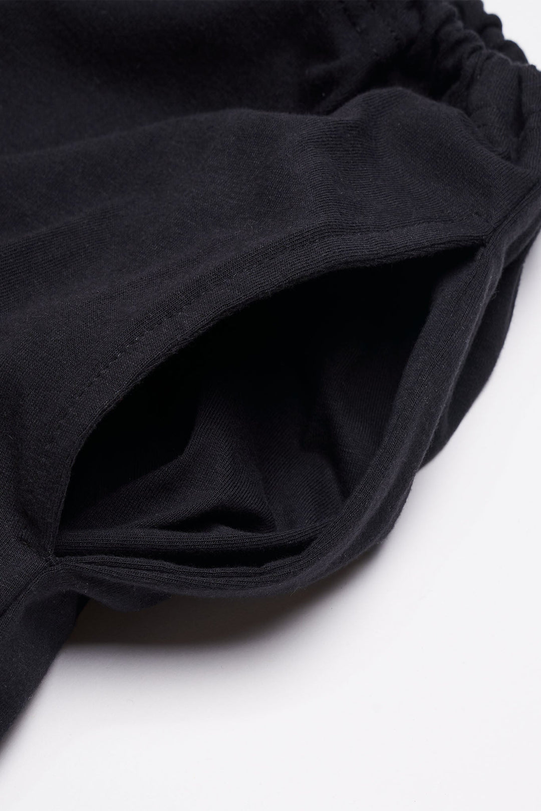 Women's Organic Drawstring Only Lounge Pants in Black