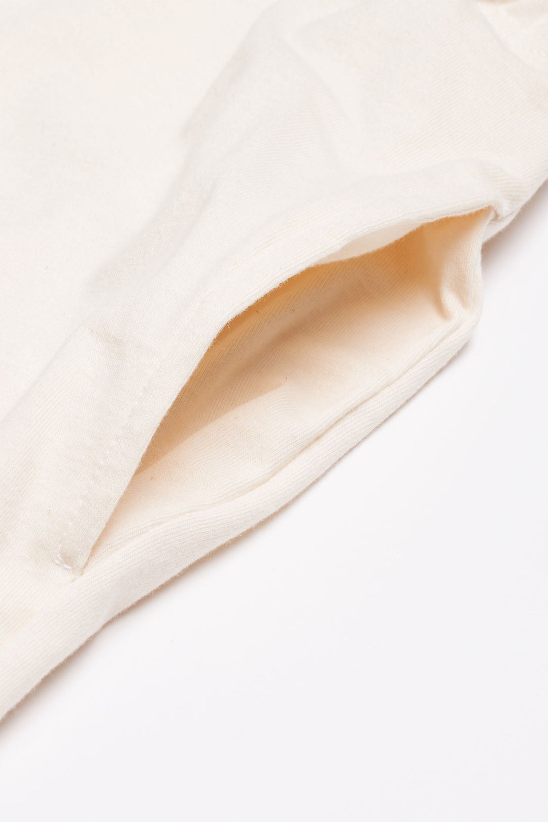 Women's Organic Drawstring Only Lounge Pants in Natural