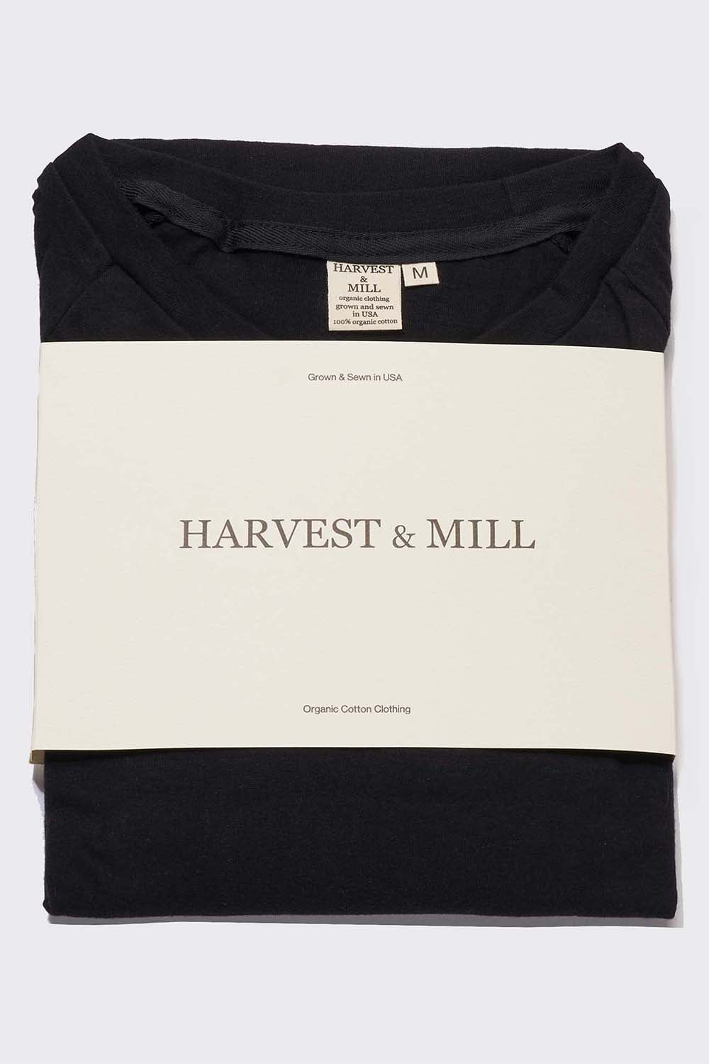 Women's Organic Raglan in Black