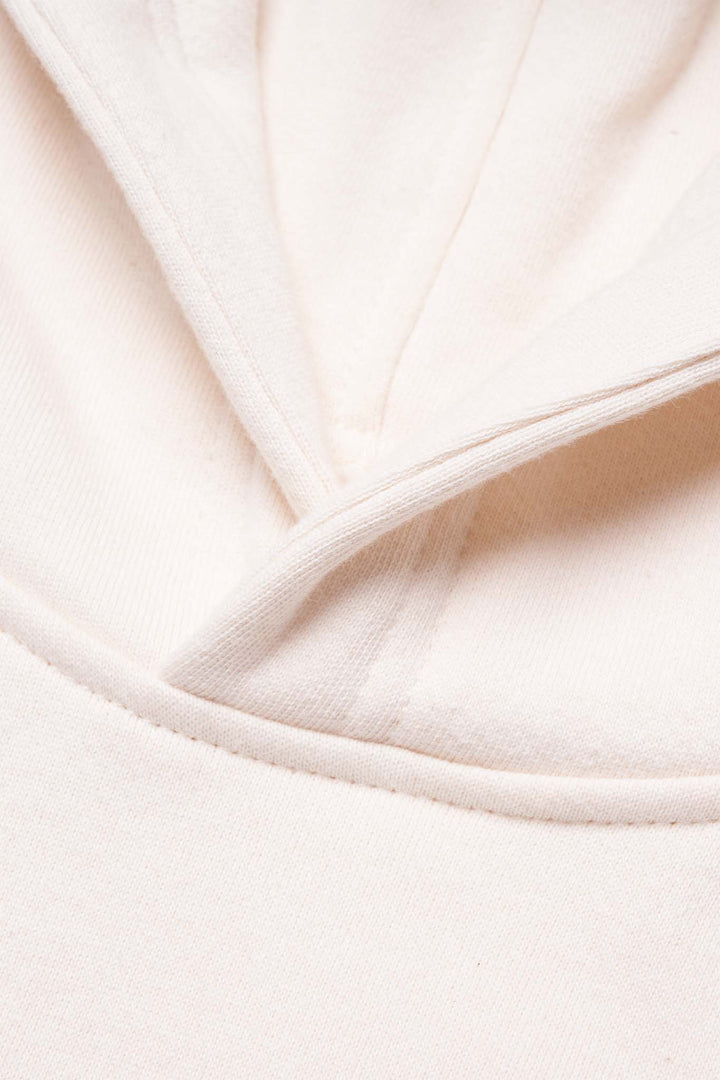 Women's Organic Hoodie Sweatshirt in Natural