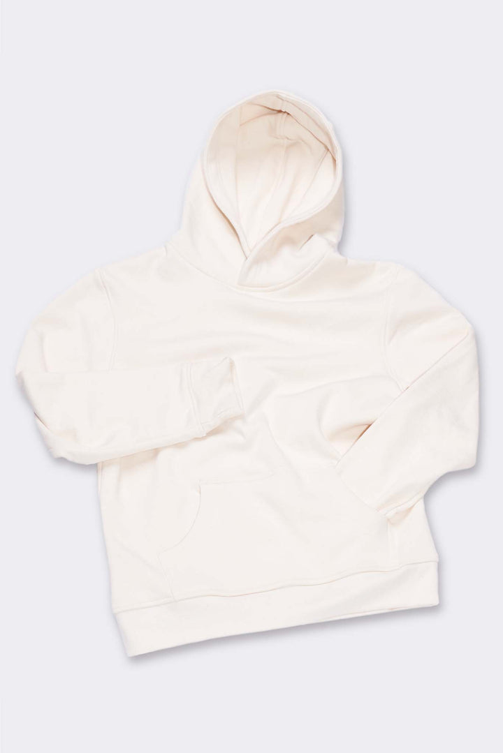 Women's Organic Hoodie Sweatshirt in Natural