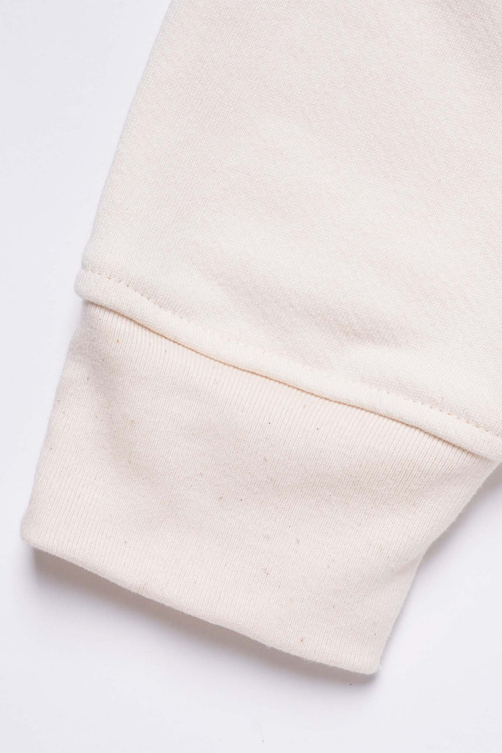 Women's Organic Hoodie Sweatshirt in Natural