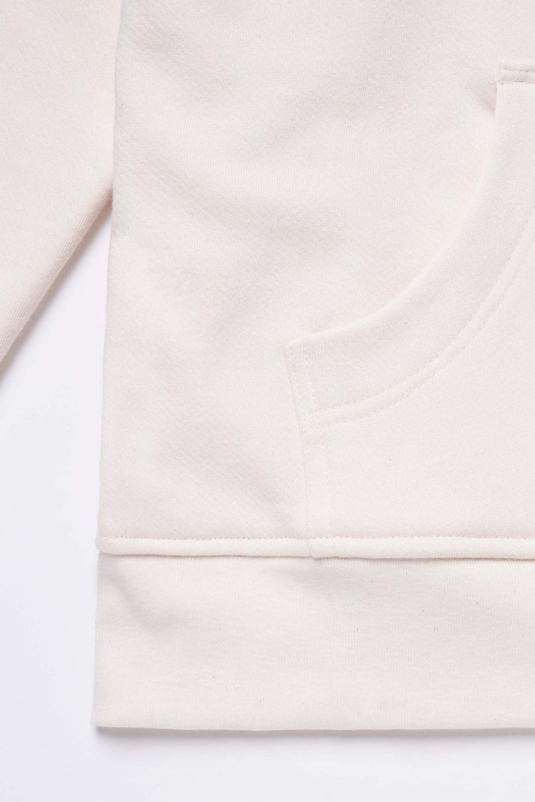 Women's Organic Hoodie Sweatshirt in Natural