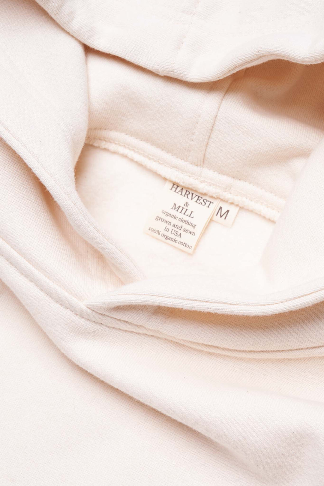 Women's Organic Hoodie Sweatshirt in Natural