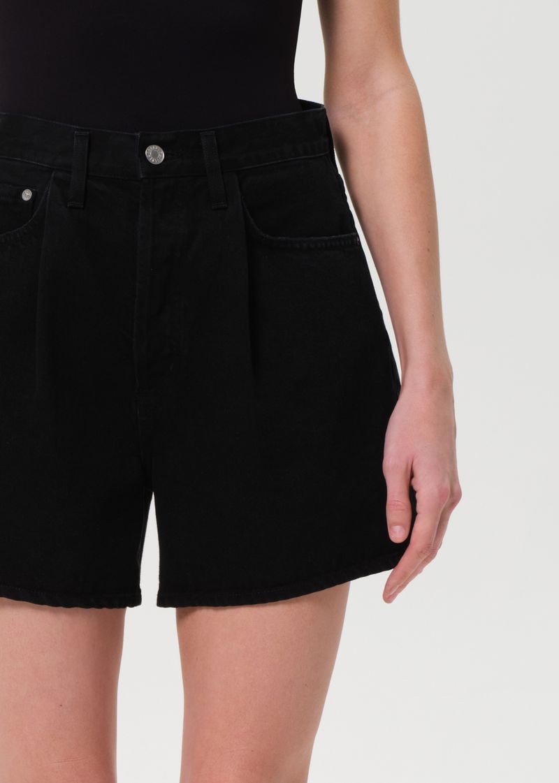 Rhoda Pleated A-Line Short in Holt