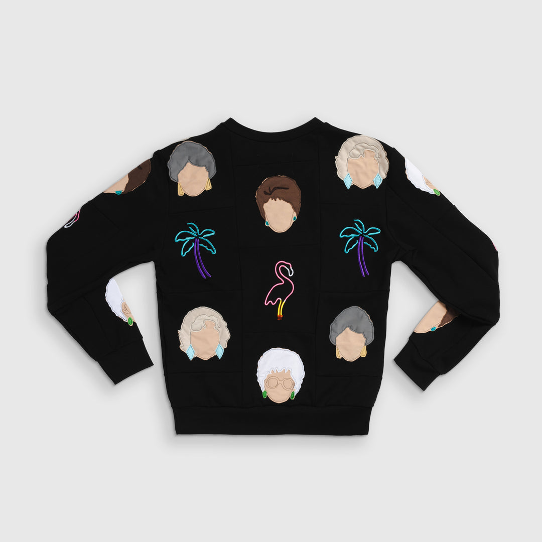the 'miami icons' crewneck sweatshirt