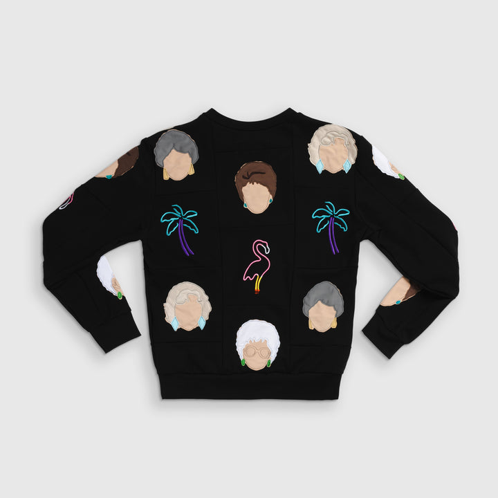 the 'miami icons' crewneck sweatshirt