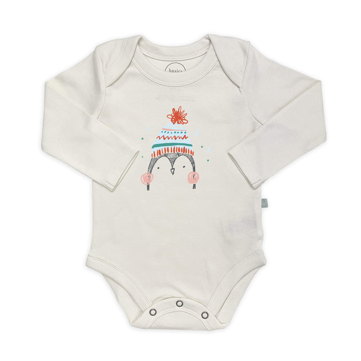 graphic bodysuit | holiday penguin (long sleeve)