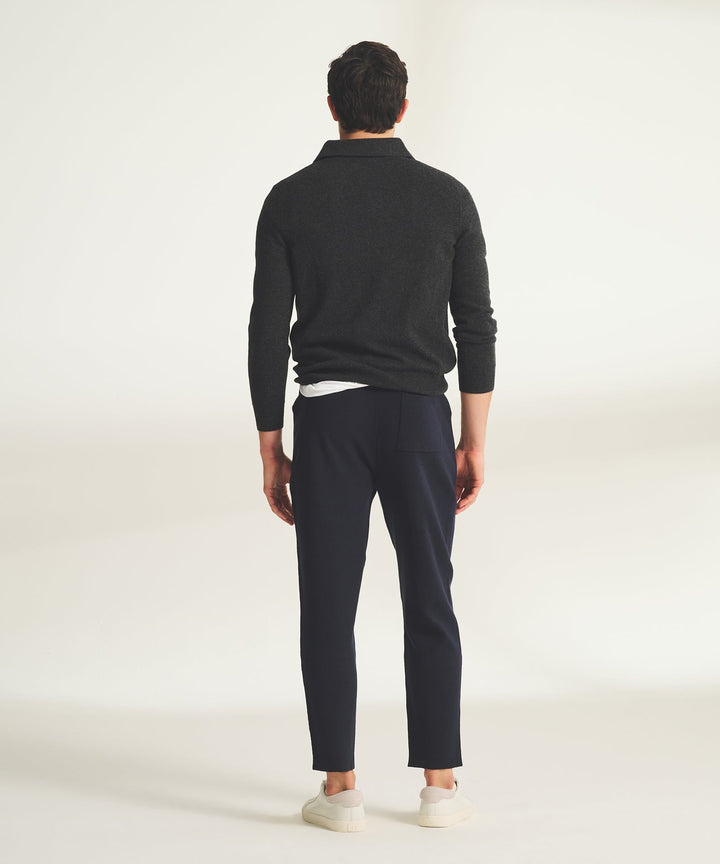 Signature Cashmere Long Sleeve Polo