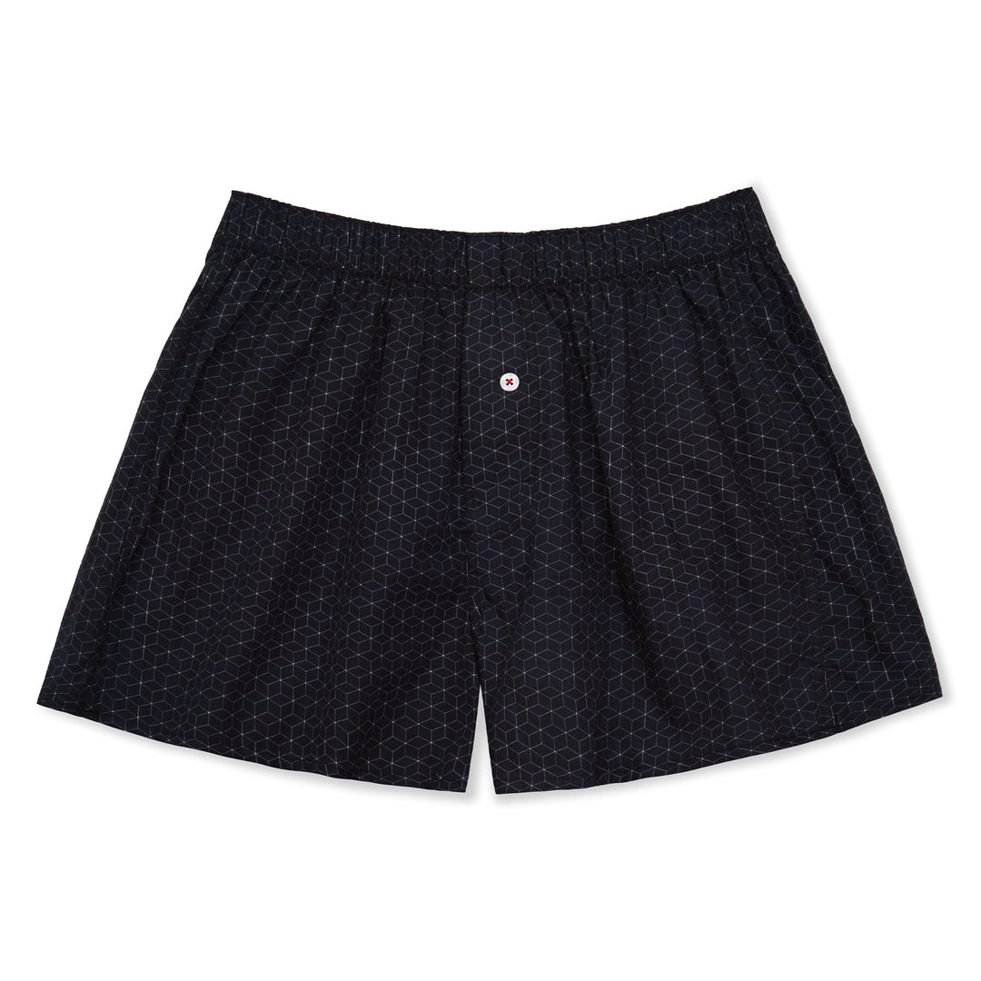 Organic Cotton Cubes Boxer Shorts
