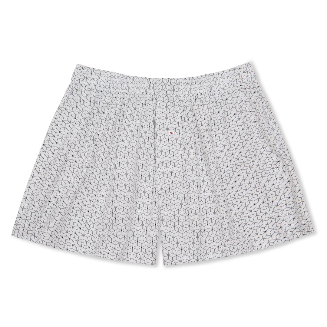 Organic Cotton Cubes Boxer Shorts
