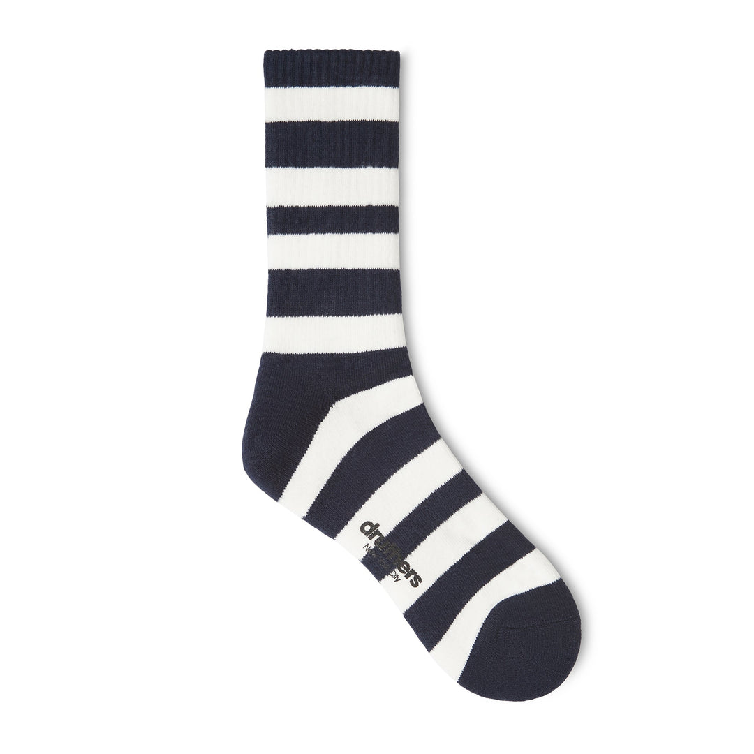 Luxury Yarn Stripe Crew Sock