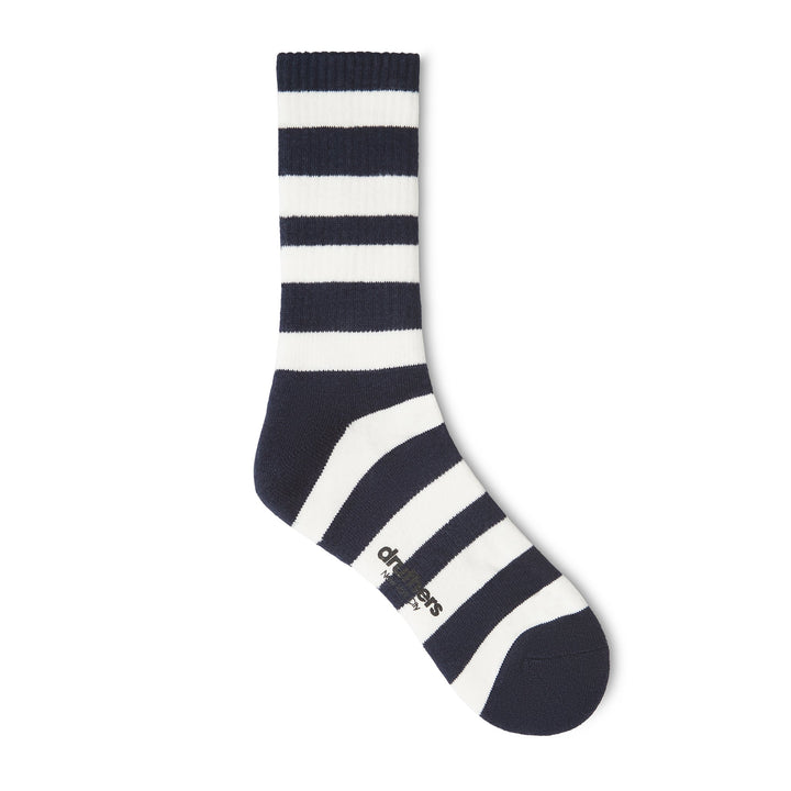 Luxury Yarn Stripe Crew Sock