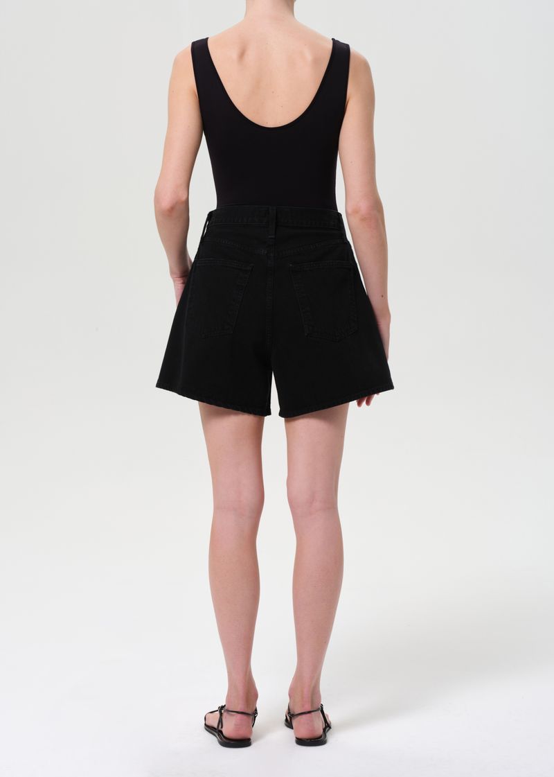 Rhoda Pleated A-Line Short in Holt