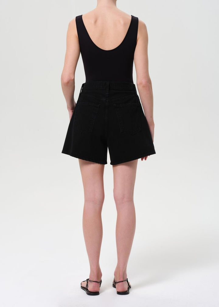 Rhoda Pleated A-Line Short in Holt