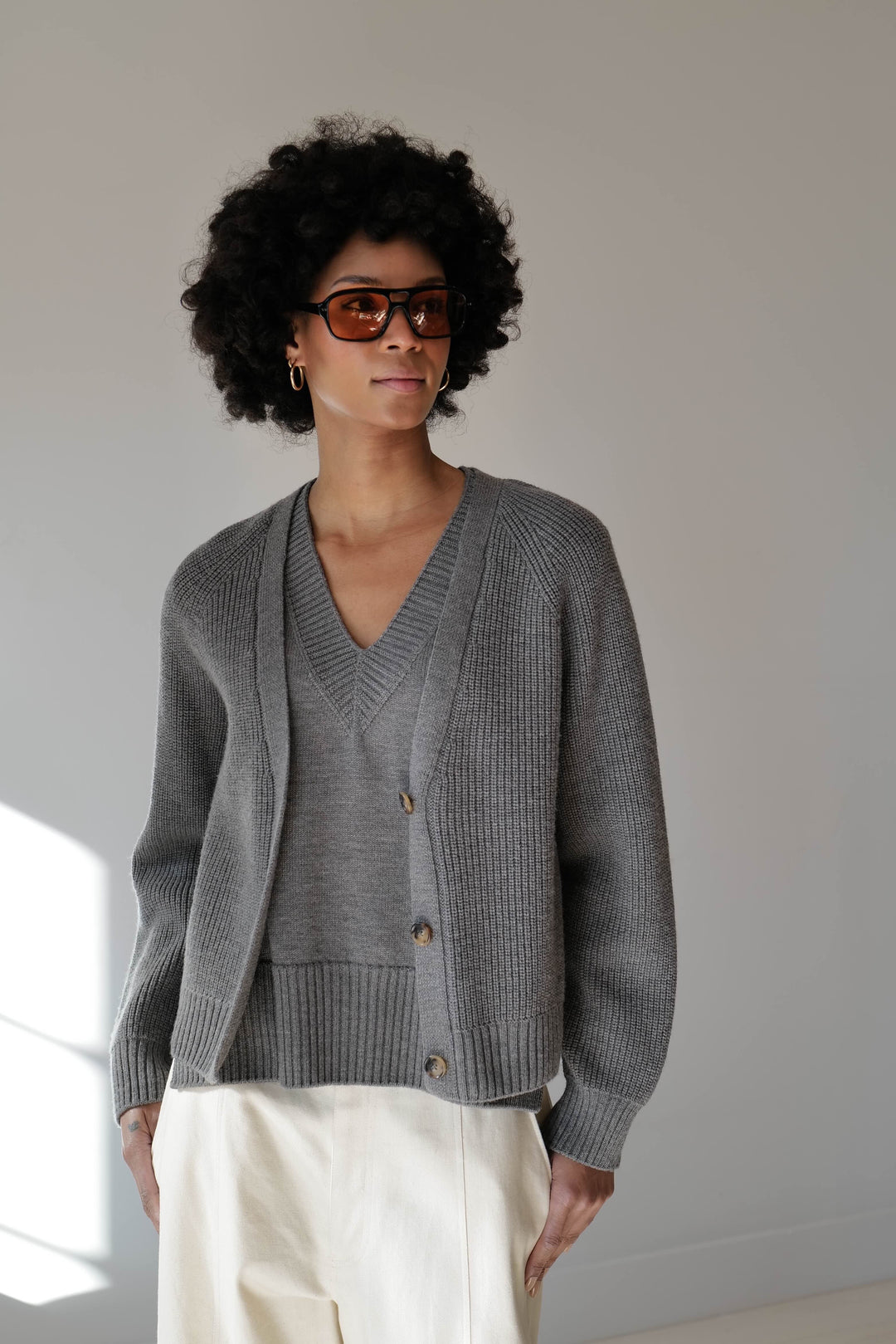 Senait boxy cardigan