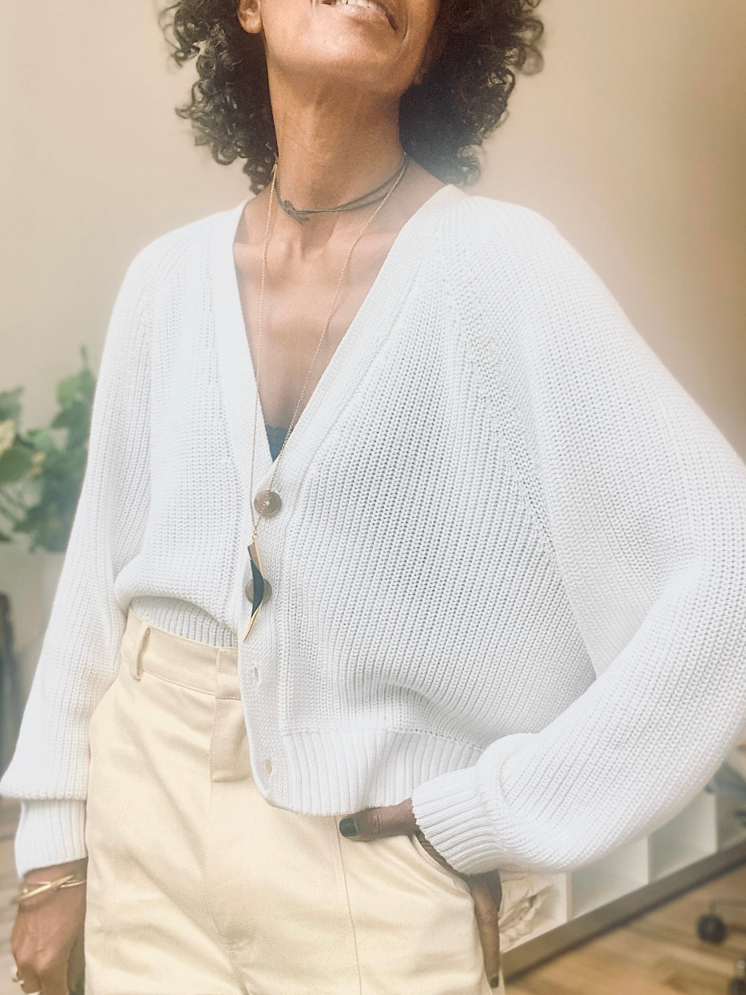 Senait cotton cardigan