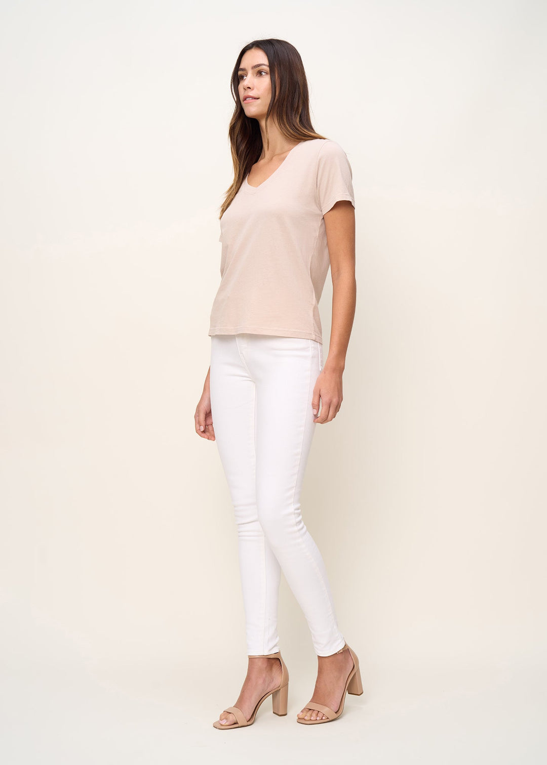 The V Neck Tee