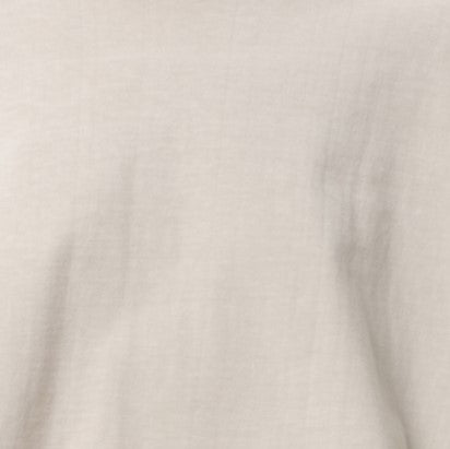 Arli Oversized Cropped Tee in Brown Rice