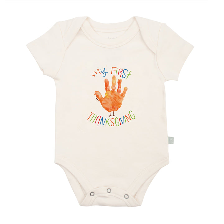 graphic bodysuit | thanksgiving hand