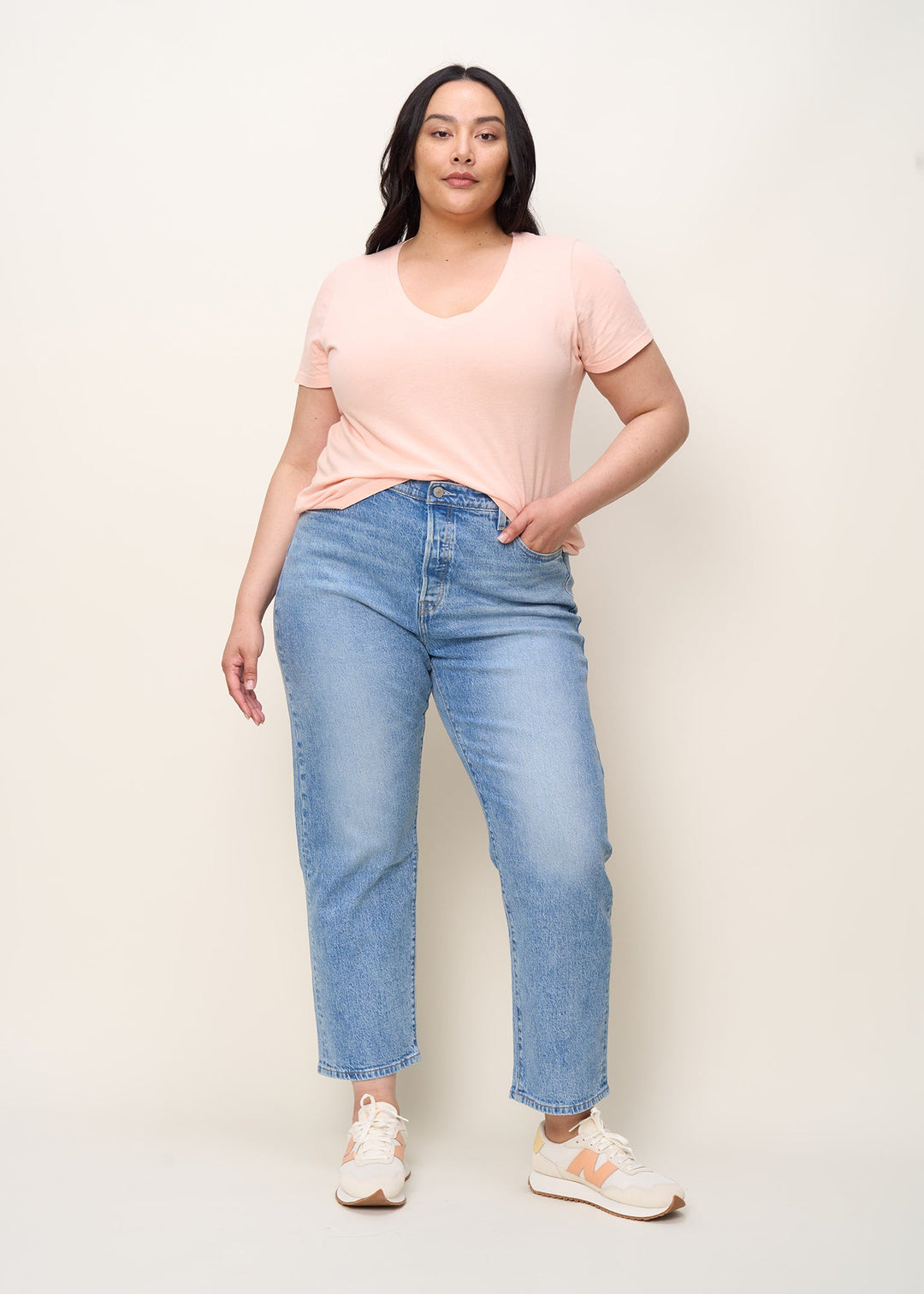 The V Neck Tee