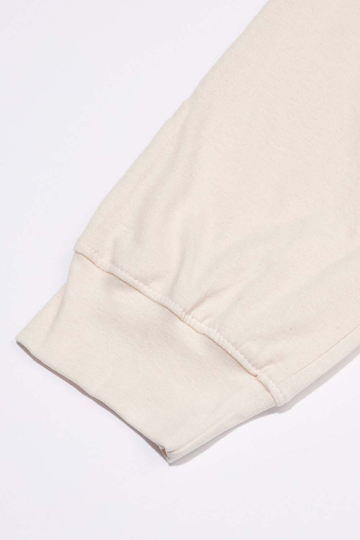 Women's Organic Jogger Pants in Natural