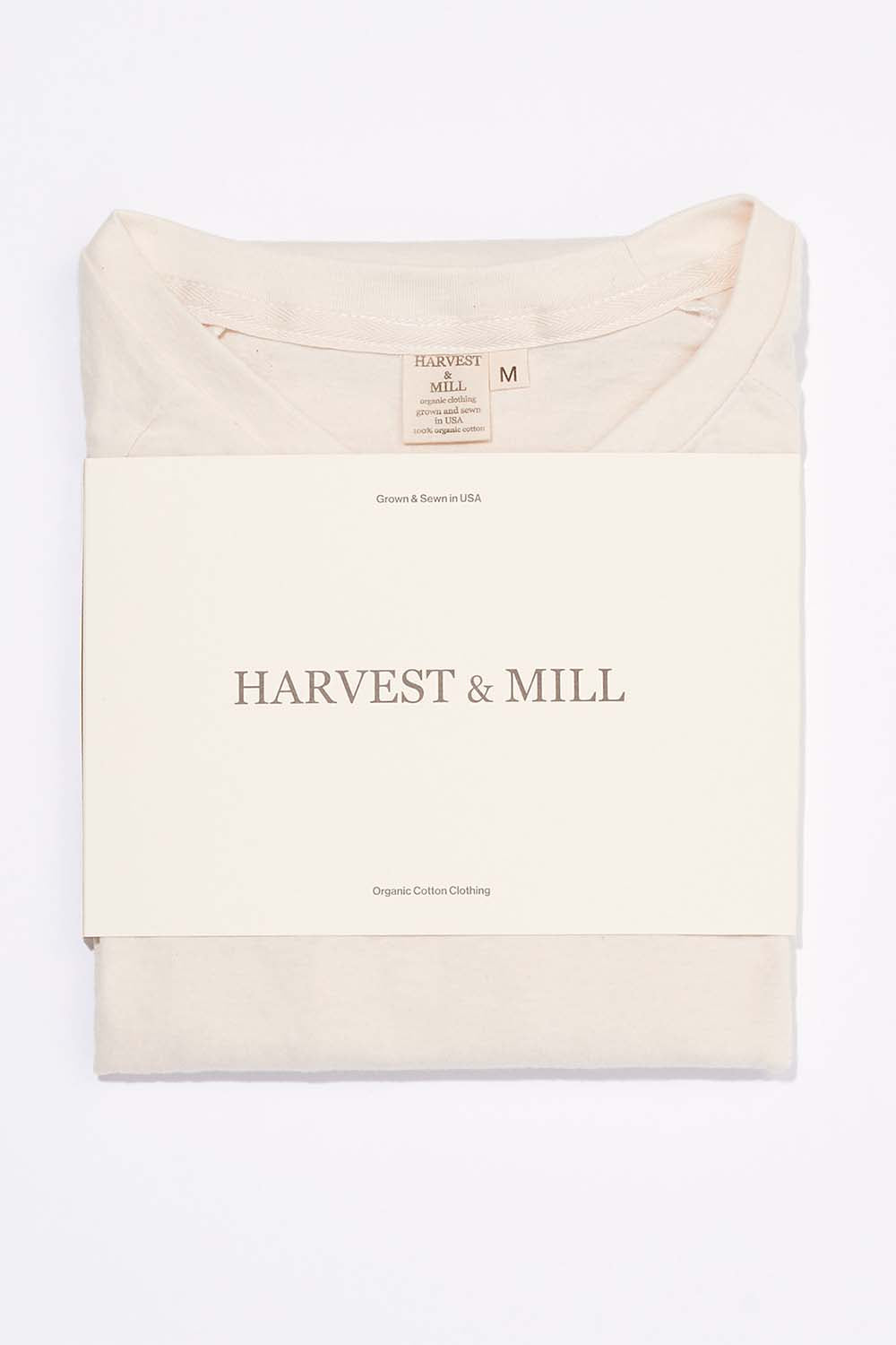 Men's Organic Raglan in Natural