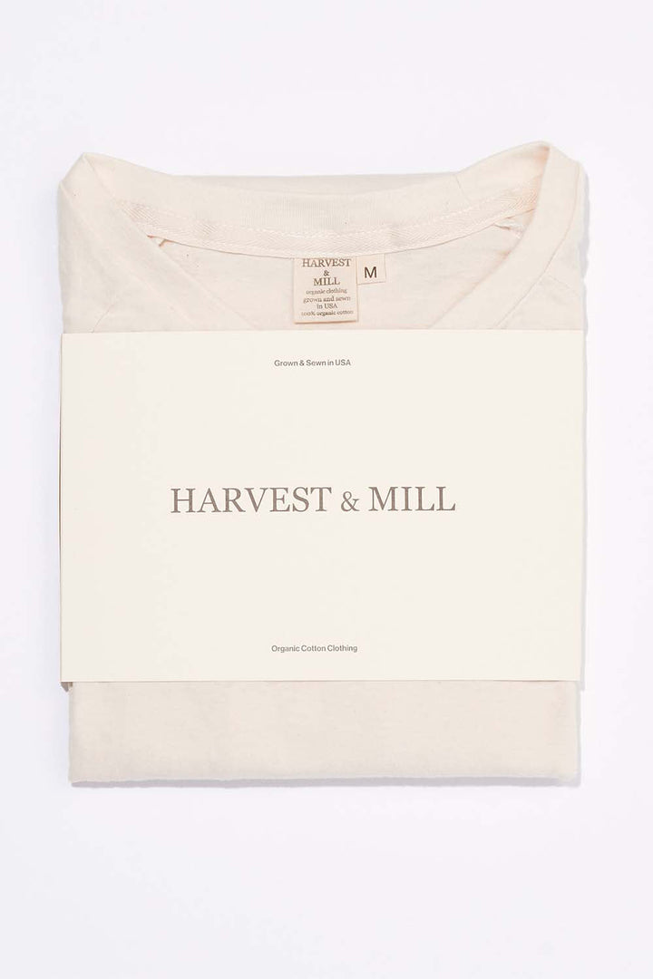 Men's Organic Raglan in Natural