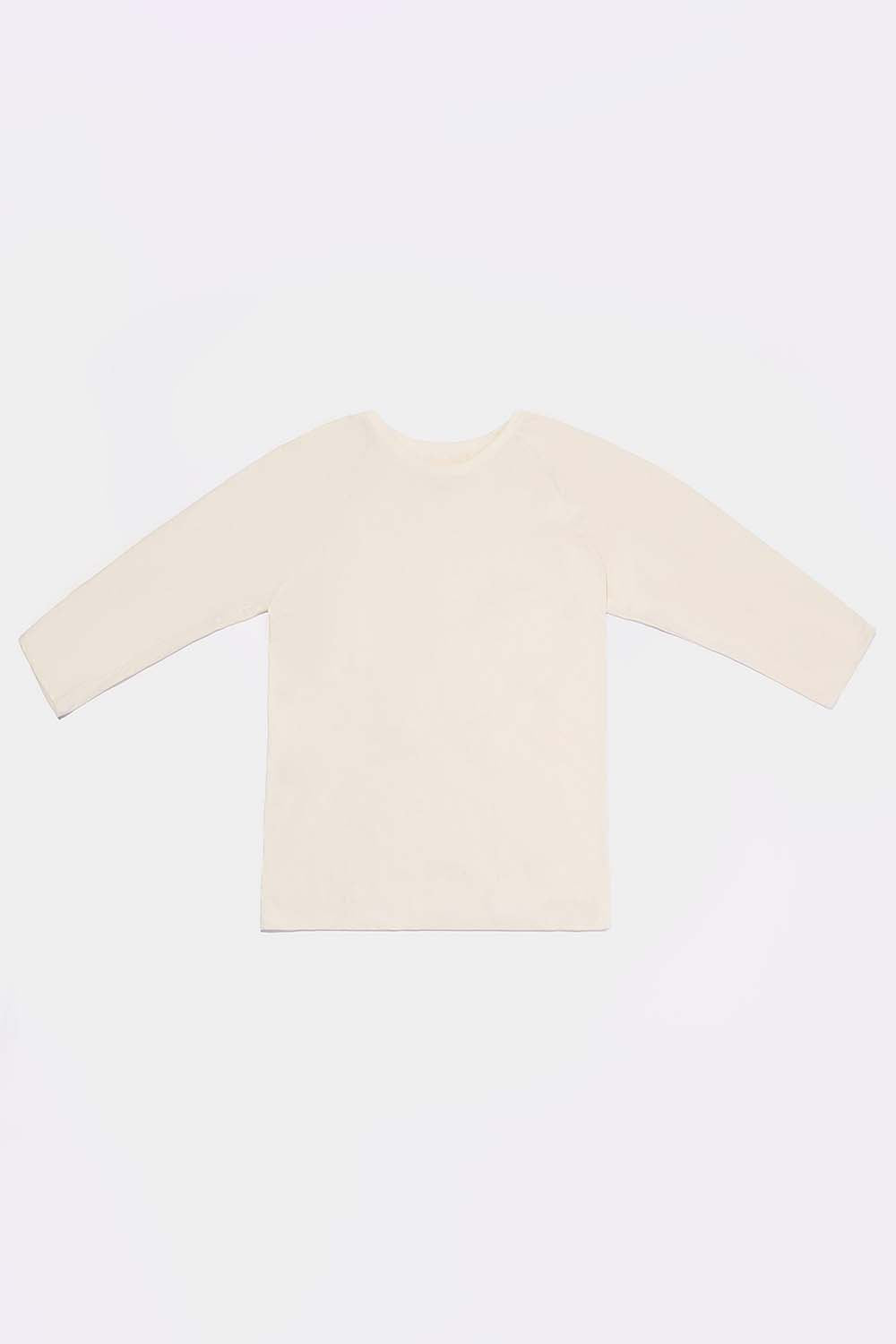Men's Organic Raglan in Natural