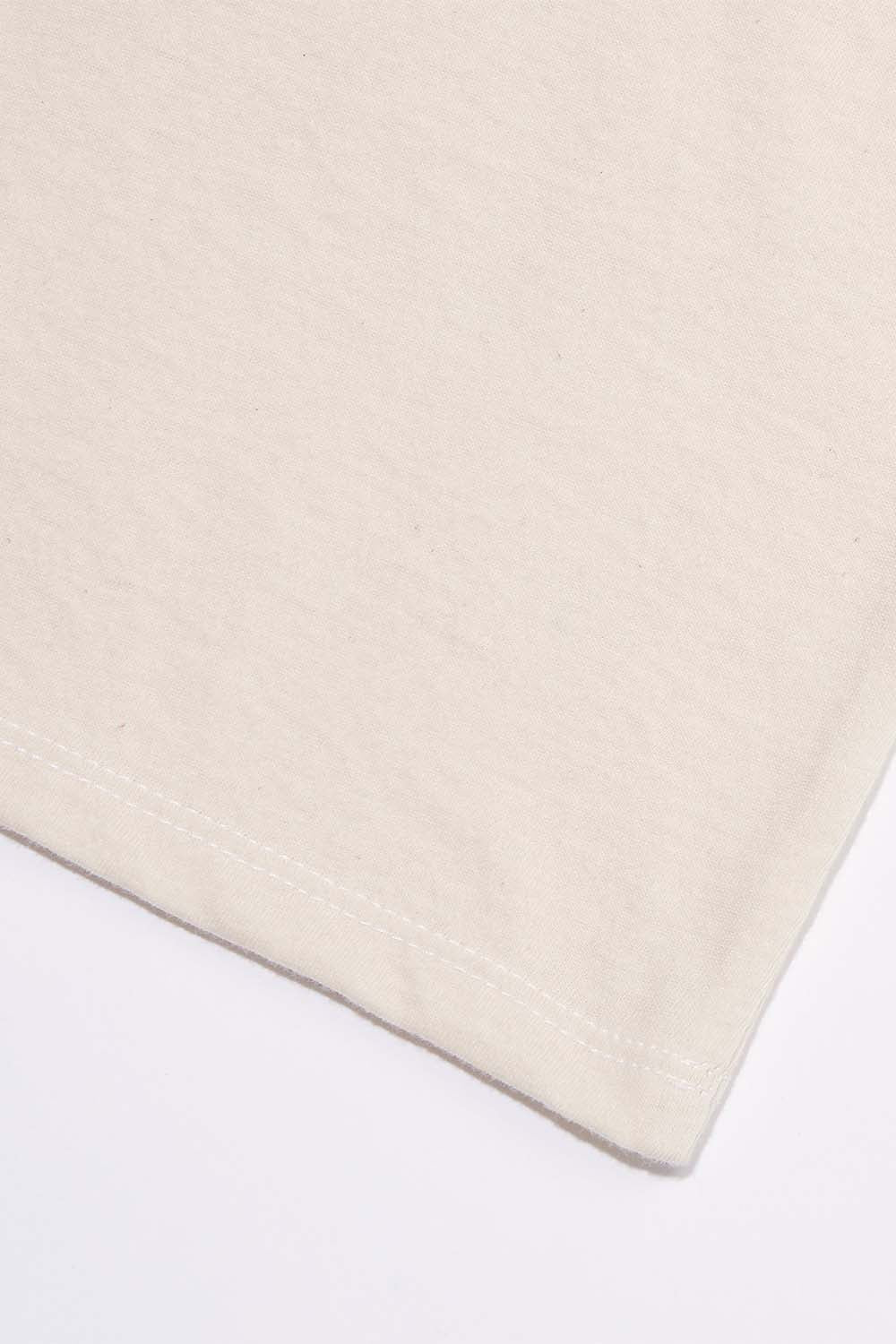 Men's Organic Raglan in Natural