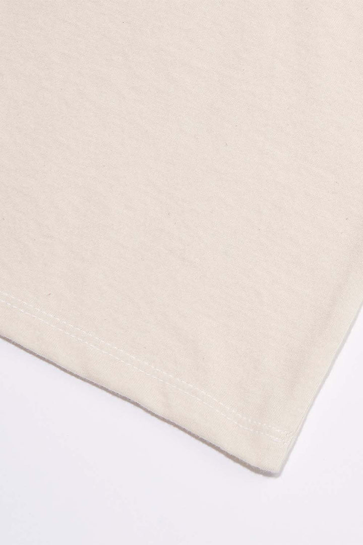 Men's Organic Raglan in Natural